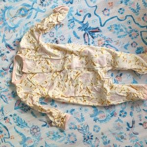 Magnetic Me 0-3M footie sleeper onesie